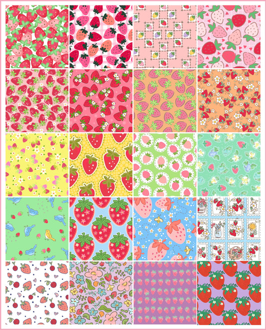 #strawberrydreams Fabric Packs
