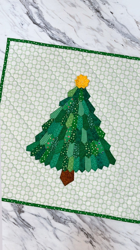 Dresden Tree Mini Quilt | Kit with Pattern