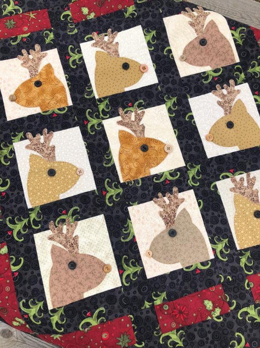 The Most Famous Reindeer Wall Hanging | Paper Pattern