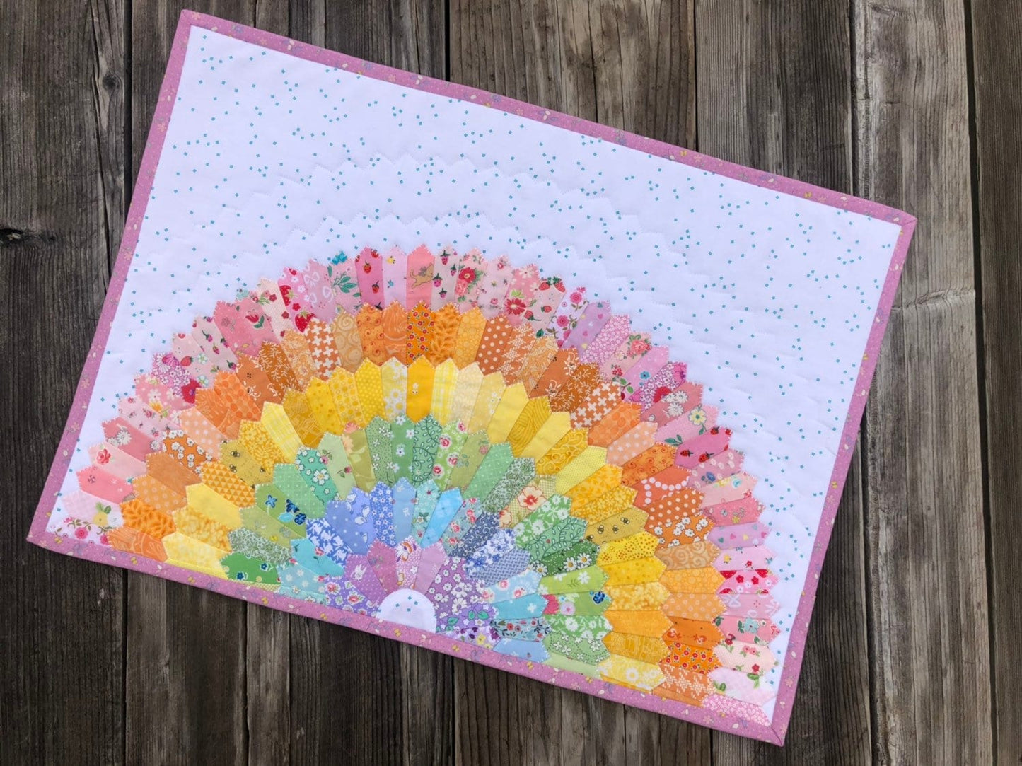 Rainbow Mini Dresden Hanging | PDF Pattern