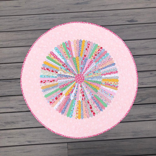 Mega Skinny Blade Dresden Quilt | PDF Pattern