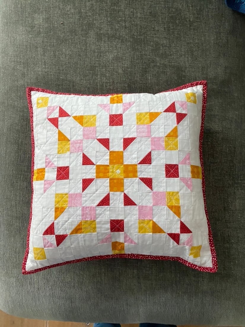 Snow Star Pillow & Quilt | Paper Pattern