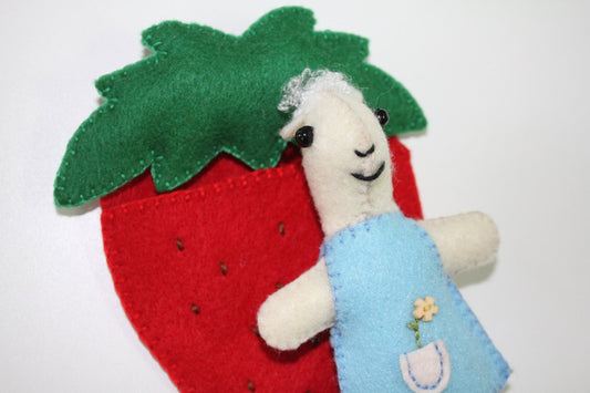 Mini Sheepy Pouch Pet | PDF Pattern