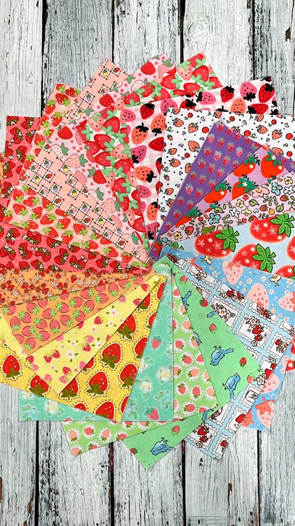 #strawberrydreams Fabric Packs