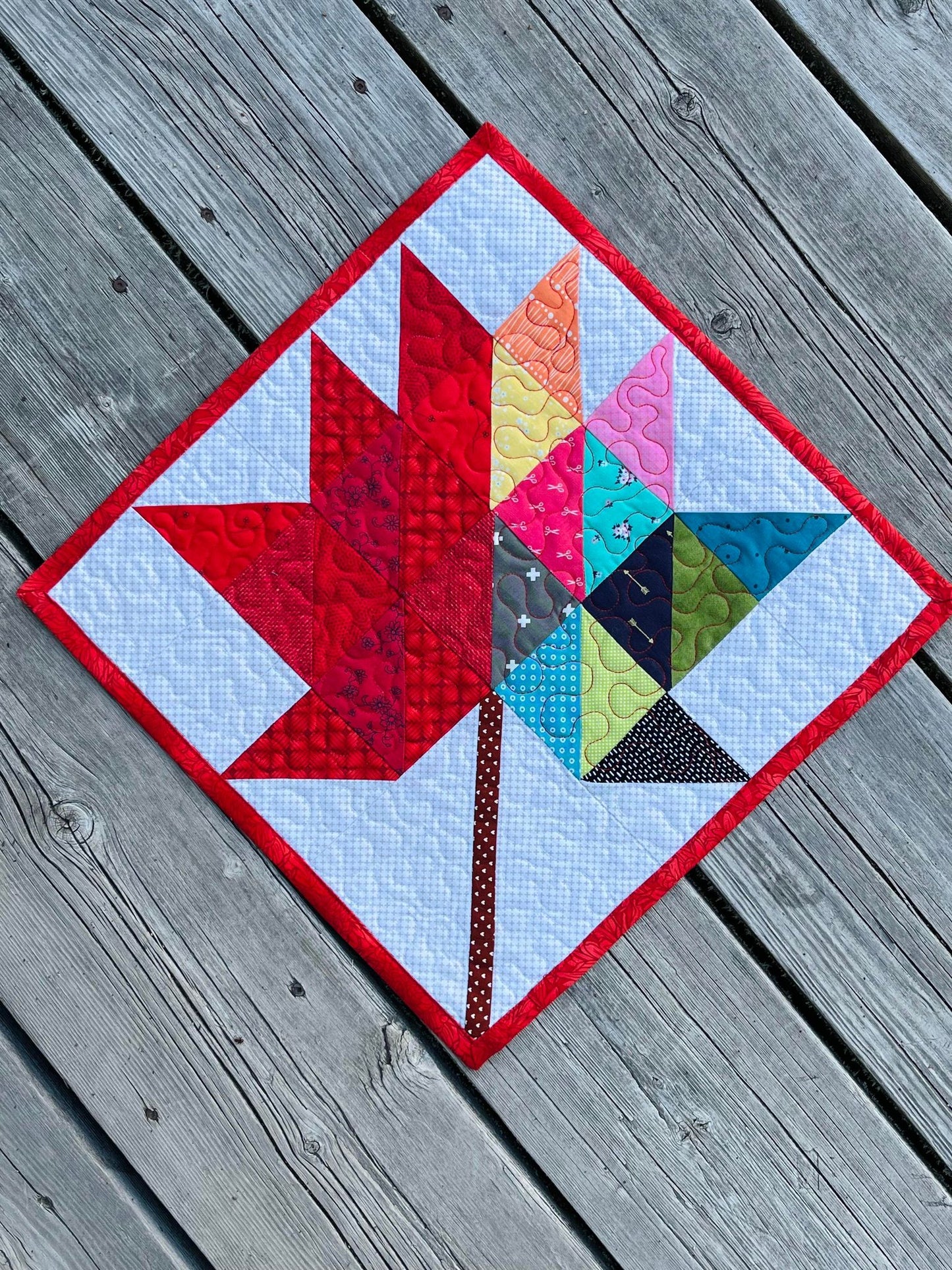 Maple Leaf Pillow | PDF Pattern