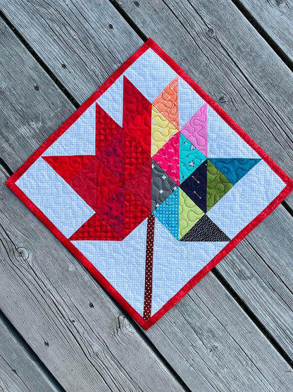 Maple Leaf Pillow | PDF Pattern