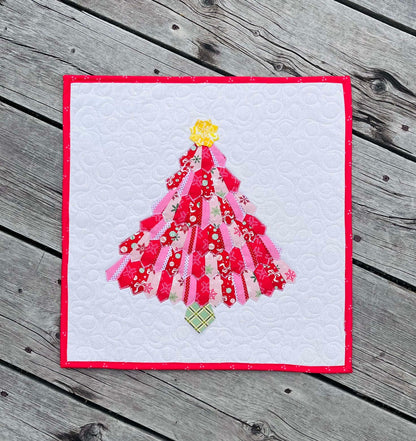 Pink Dresden Tree Mini Quilt | Kit with Pattern