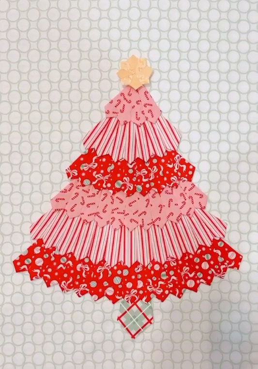 Pink Dresden Tree Mini Quilt | Kit with Pattern