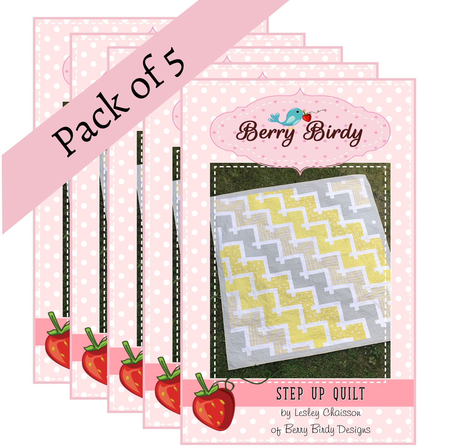 Step Up Quilt | Pattern Pack of 5