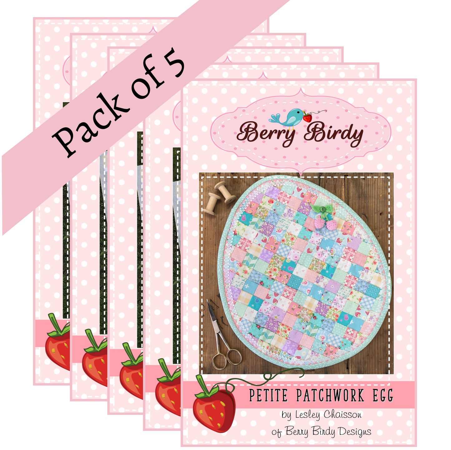 Egg Petite Patchwork | Pattern Pack of 5