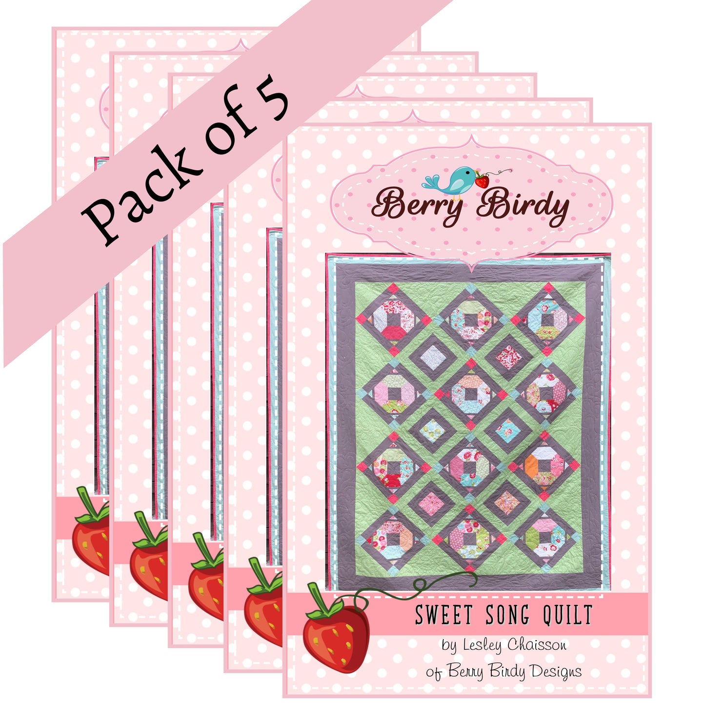 Sweet Song Quilt | Pattern Pack of 5