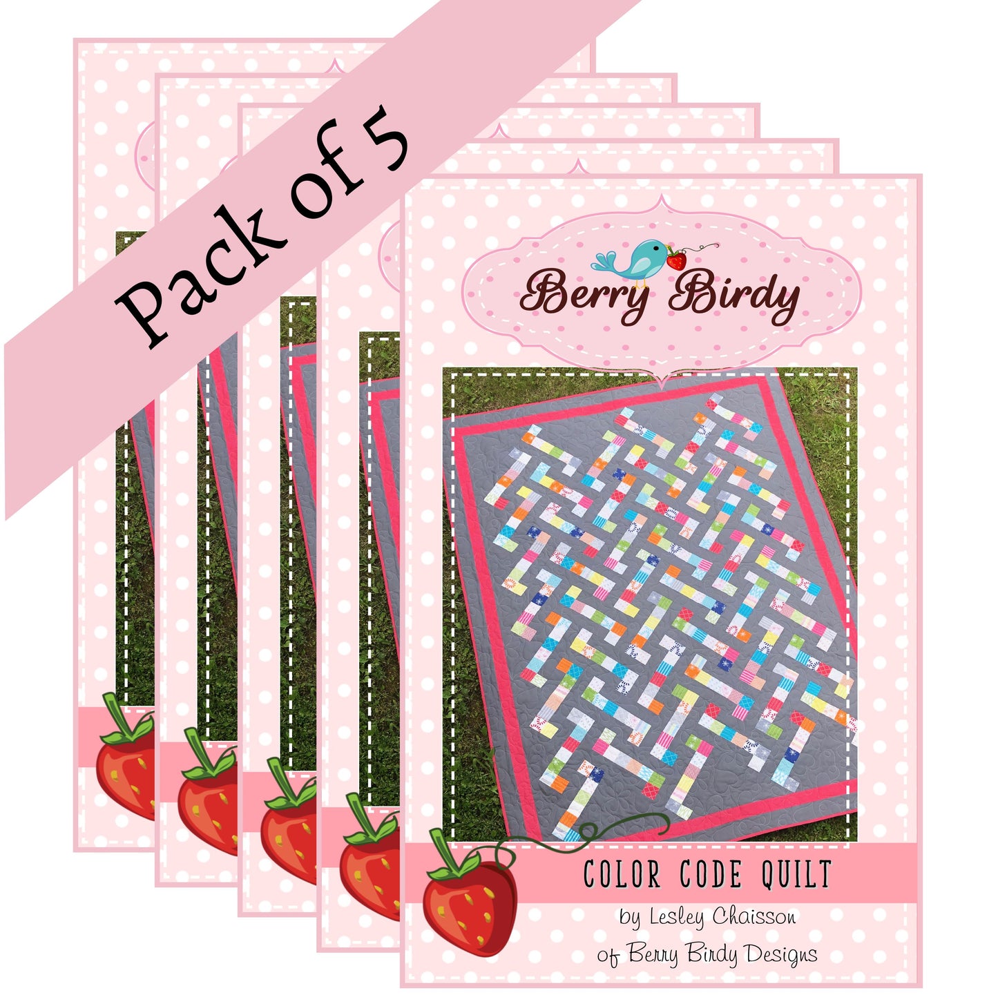 Color Code Quilt | Pattern Pack of 5