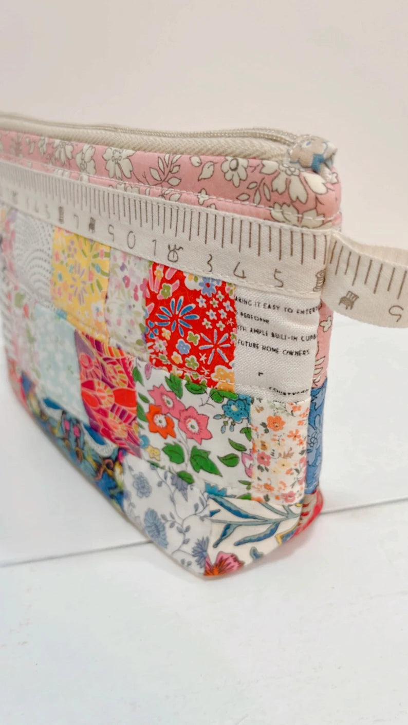 Paper Patch Patterns Pretty Patch Pouch | Paper Pattern – berrybirdy.com