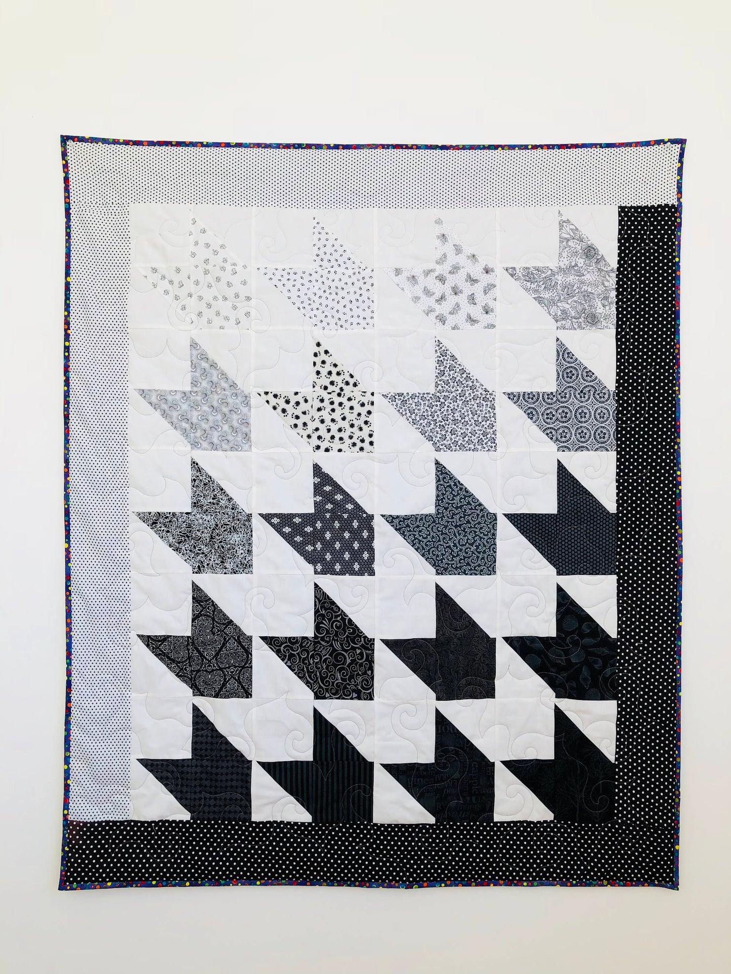 20 Shades of Grey Baby Toddler Quilt | PDF Pattern