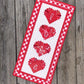 Love Hearts Wall Hanging | Paper Pattern