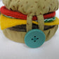 Hamburger Pincushion & Needle Minder | Paper Pattern