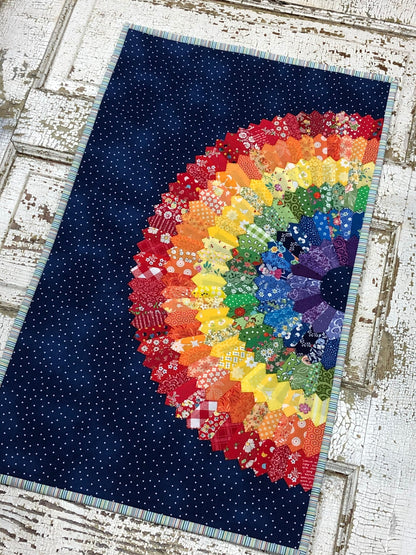 Rainbow Mini Dresden Hanging | Paper Pattern