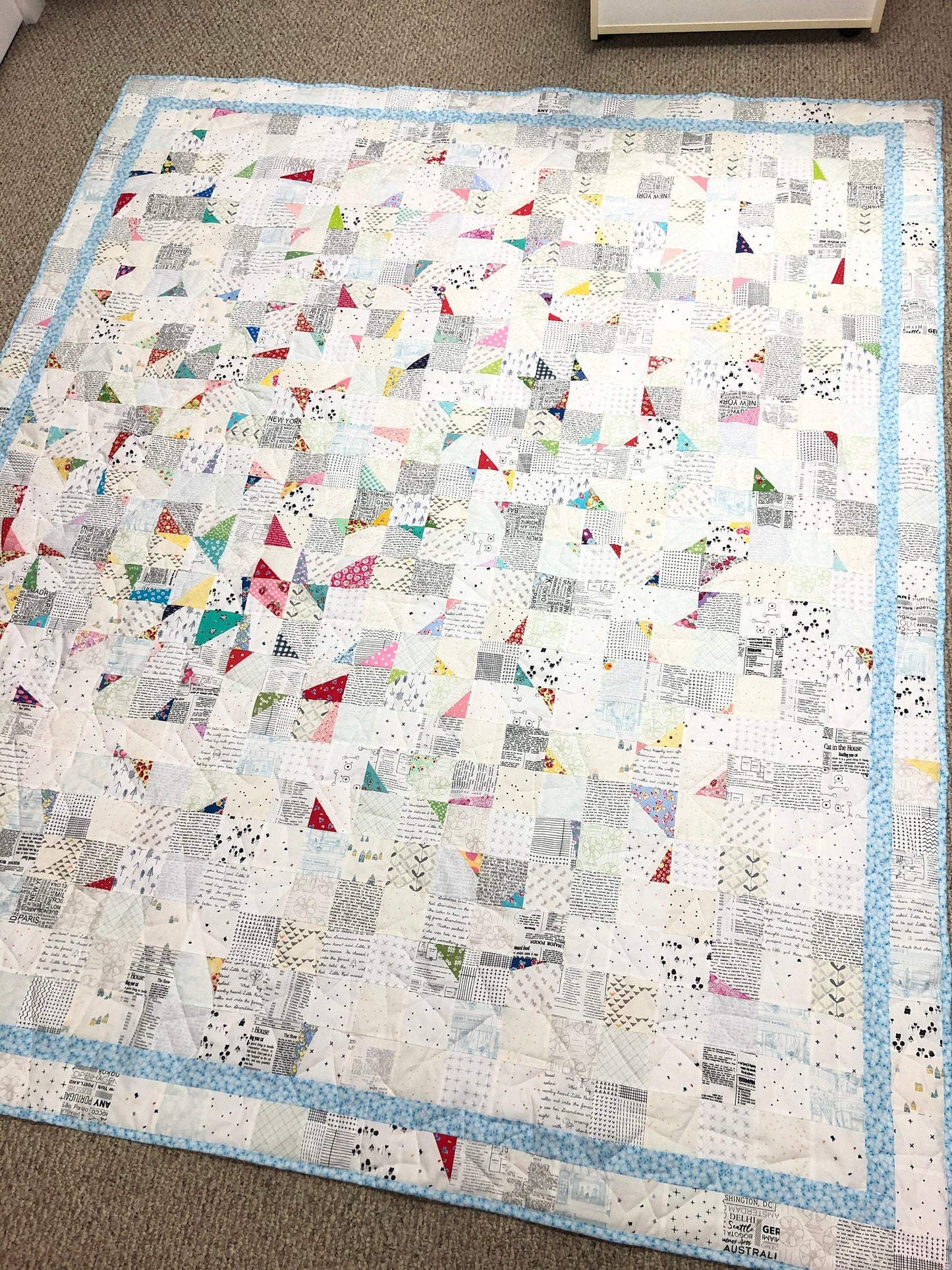Rainbow Dust Quilt | Paper Pattern