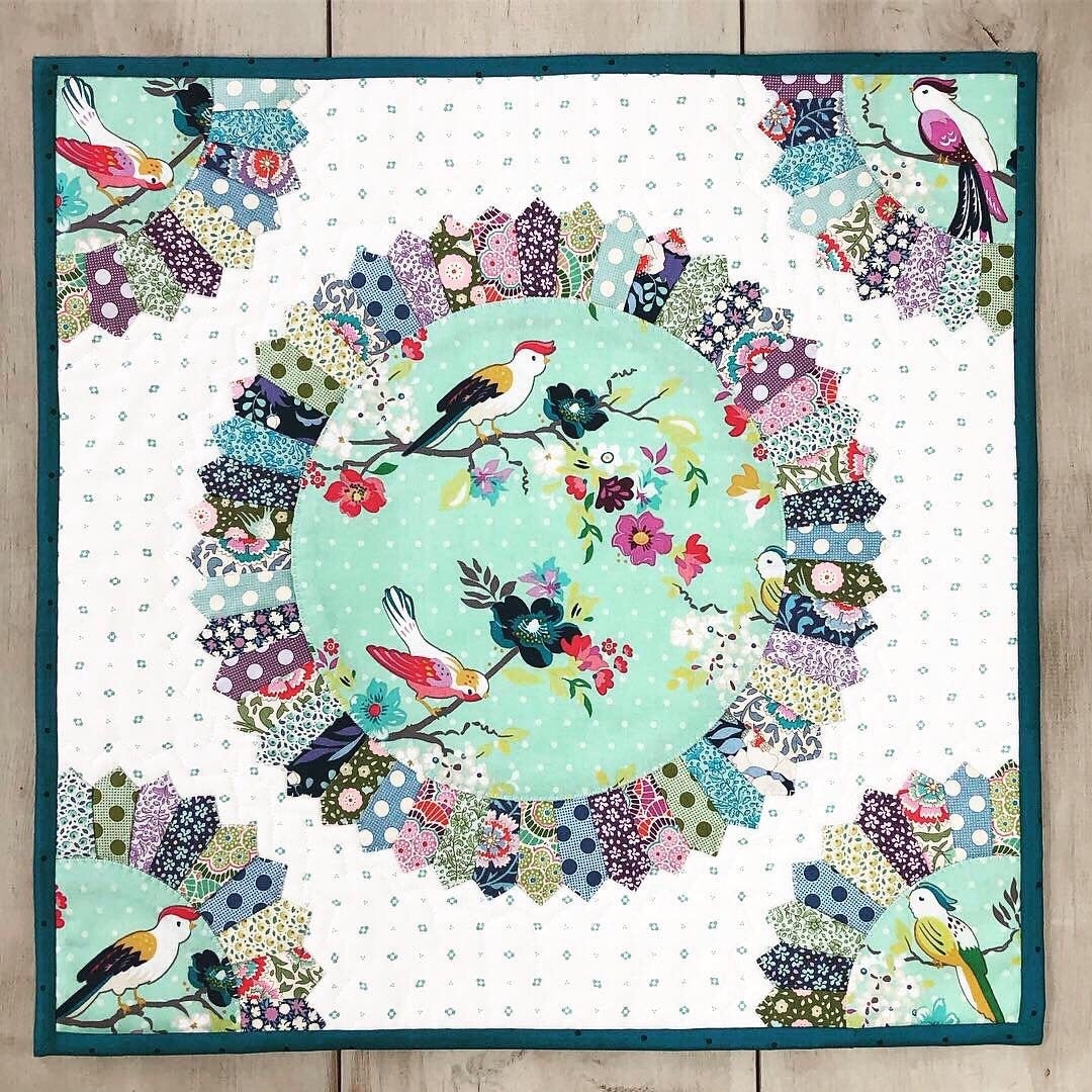 Flower Mini Dresden Pillow Cover & Wall Hanging | PDF Pattern