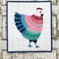 Chicken Mini Dresden Wall Hanging | PDF Pattern