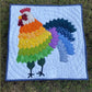 Rooster Mini Dresden Wall Hanging | PDF Pattern