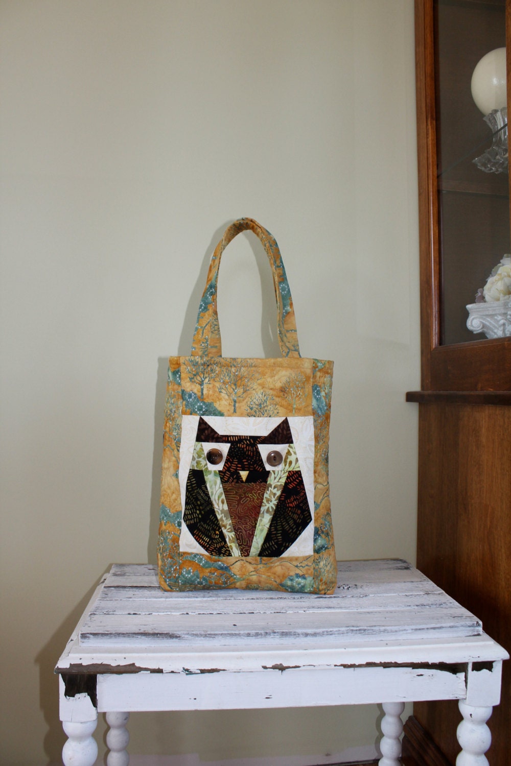 Paper Pieced Owl Bag | Learn Paper Piecing | PDF Pattern